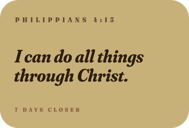 I can do all things through Christ sticker