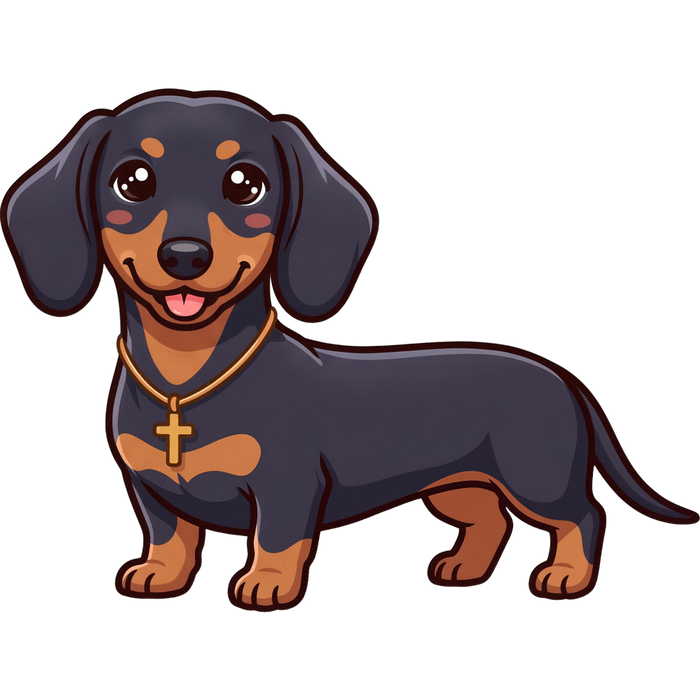 Dachshund sticker
